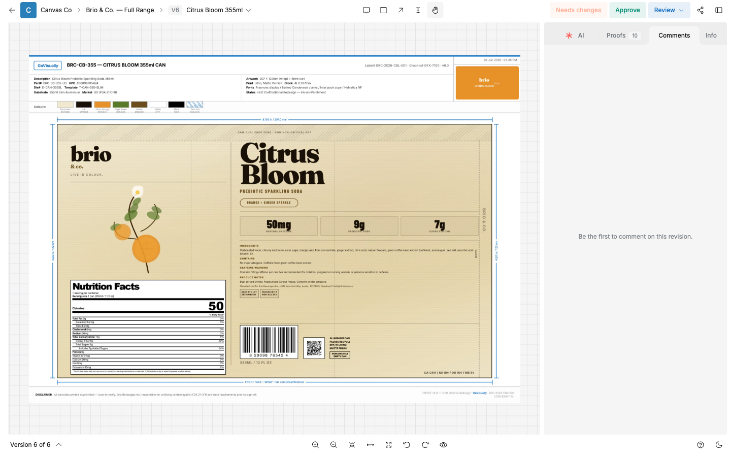 SCREENSHOT: The annotation toolbar with the five tools